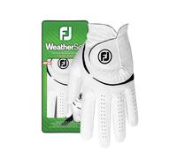 FootJoy WeatherSof, guanto da golf da donna, bianco, piccolo, indossato sulla mano destra