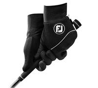 Footjoy Wintersof - Guanti da uomo per giocare a golf, coppia, Black, S