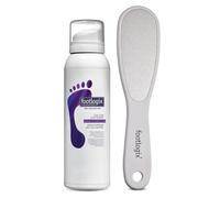 Footlogix Ultimate at Home Foot Care Combo. Include ammorbidente per calli Footlogix da 125 ml e lima per piedi in acciaio inox double face. Adatto a tutti i tipi di pelle.