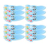 Footprint Floor Stickers - 15 Pairs Waterproof Adhesive Decals, Kindergarten Learning, Color Recognition Activity Educational Stickers, Fun Decorative Floor Decals For Classroom Preschool Children's R