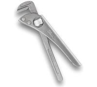 Footprint Giratubi Regolabile - Chiave Giratubi da 300 mm Resistente, Forte e Rigida Forgiata a Stampo in Acciaio ad Alto Tenore di Carbonio - Giratubi Idraulico e Tecnico Impianti di Riscaldamento