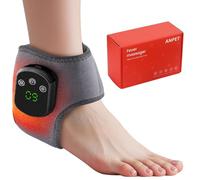 FootRenew 3-in-1 Foot Massager,Triple Method Massager Blood Circulation with 3 Modes 5 Heat Levels, USB Rechargeable Ankle (1)