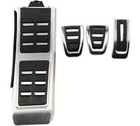 Footrest Pedali Decoration Per A4 B8 A6 A7 A8 S4 RS4 A5 S5 RS5 8T Q5 SQ5 8R Pedali Per Auto Pedalino Del Pedale Poggiapiedi Accessori Automatici Interni Automobilistici(MT with Rest)