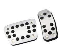 Footrest Pedali Decoration Per Fiesta MK7 2009-2015 Per Ecosport 2012-2017 Copripedali Per Auto Acceleratore Pedali Del Gas Cuscinetti Lega Di Alluminio Gomma Frizione Freno(AT)