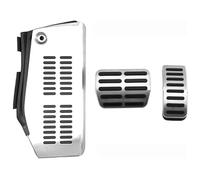 Footrest Pedali Decoration Per Vw Per Polo Per Golf 4 Per Bora Per Beetle Per RSi Per GTI R32 Pedaliera In Acciaio Inox Poggiapiedi Copri Frizione Freno Auto(AT with foot rest)