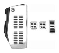 Footrest Pedali Decoration Per Vw Per Polo Per Golf 4 Per Bora Per Beetle Per RSi Per GTI R32 Pedaliera In Acciaio Inox Poggiapiedi Copri Frizione Freno Auto(MT with foot rest)