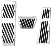 Footrest Pedali Decoration Per X1 E30 E36 E87 E46 E90 E91 E92 E93 Pedali del freno pedale dell'automobile Nessun gas di alimentazione Interno automobilistico dell'alluminio