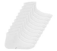 Footstar 10 x SNEAK-IT! KIDS Low Cut Socks White 12-14 (EU 31-34)