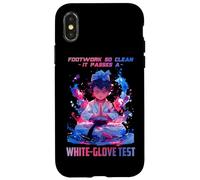 FOOTWORK SO CLEAN IT PASSES A WHITE GLOVE TEST Custodia per iPhone X/XS