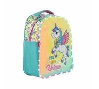 Footy Unicorno Zainetto Zaino con Led Scuola Materna Asilo tempo Libero