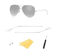 FOOUS Parti di ricambio per braccio per Ray-Ban Aviator RB3025 - Set di riparazione per occhiali da sole, Common