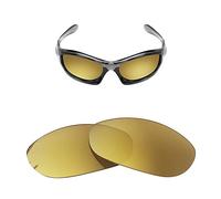 FOOUS Specchio Polarizzato Lenti di ricambio per Occhiali da sole Oakley Monster Dog Viola Varie Opzioni, Lilla, Oakley Monster Dog