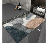 Fooyho Tappeto Bagno Super Assorbente 80x150cm, Tappetino Bagno Doccia Antiscivolo, Tappeto Doccia Antiscivolo Lavabile Asciugatura Rapida, Tappeto Ingresso Interno, Tappeto per Bagno Cucina Modern