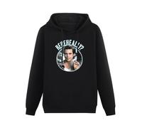 FOPJRUISDAEL Men's Ace Ventura Pet Detective Really Reheheheally Jim Carrey Comedy Long Sleeve Hooded Sweatshirt Hoodies with Drawstring Pockets Black XXL