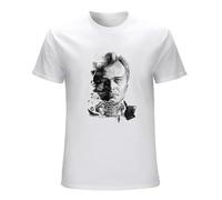 FOPJRUISDAEL Men's Christopher Nolan Interstellar Dunkirk T-Shirts White M