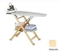 Foppapedretti 9900311003 Assai - Asse da Stiro Pieghevole, Naturale