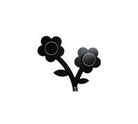 Foppapedretti Appendifiore Specchio Nero