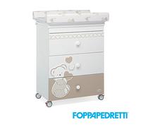 Foppapedretti - Bagnetto Fasciatoio in legno Dolcecuore