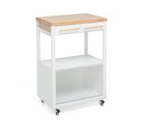 Foppapedretti Carrello Benchef Bianco/naturale