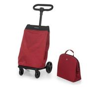 Foppapedretti Carrello spesa con borsa termica (46Lt) GO GO (41x58x99cm) Rosso