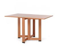 FOPPAPEDRETTI Cartesio Tavolo Con Piani Pieghevoli, Noce