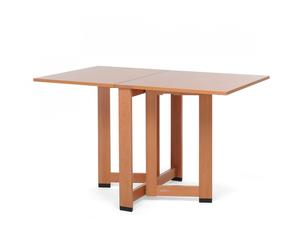 FOPPAPEDRETTI Cartesio Tavolo Con Piani Pieghevoli, Noce
