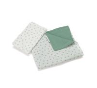 FOPPAPEDRETTI - Completo Piumone Double-Face Per Culla Evo - Trifoglio