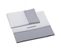 Foppapedretti - Corredo Completo Lenzuolino per Culla, Grigio