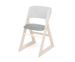 FOPPAPEDRETTI - Cuscino per Adulto per Sedia Evolutiva Stile - Grey Melange