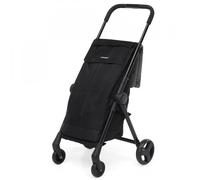 Foppapedretti Carrello Portaspesa Pieghevole colore Nero Go Fast - GO FAST BLACK