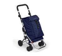 Foppapedretti Go Up Alluminio, Nero, Blu marino Borsa trolley Foppapedretti