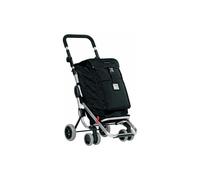 Foppapedretti Go Up Carrello Portaspesa con Tasca Termica Colore Nero
