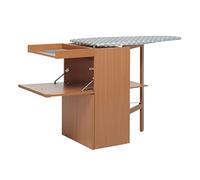 Foppapedretti Lo Stiro Mobile con Asse da Stiro a Scomparsa, in Legno, Noce, L149 P55 H86 CM