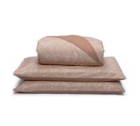 Foppapedretti Notte & Natura Sacco Copripiumino letto matrimoniale completo di 2 federe; Onda Pesca 100% cotonePercalle, Made in Italy