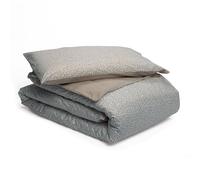 Foppapedretti Notte & Natura Sacco Copripiumino letto singolo completo di federa; Petali Sabbia 100% cotone Percalle, Made in Italy