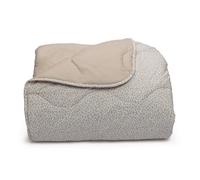 Foppapedretti Notte & Natura Trapunta letto matrimoniale; Petali Sabbia, rivestimento 100% cotone Percalle, Made in Italy