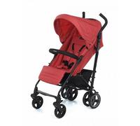 Foppapedretti Passeggino Compatto Hurrà, per bambini 0-15 Kg (0-3 anni), Chiusura ad Ombrello, Finestra osserva Bimbo, Schienabile Regolabile, Cesto Porta Oggetti, Telaio in Alluminio, Cherry Melange