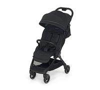 Foppapedretti Passeggino Leggero Ciao, per bambini 0-22 Kg (0-4 anni), Chiusura ad 1 mano, Self-Standing, Schienabile Regolabile, Ruote Ammortizzate, Porta Oggetti, Telaio in Alluminio, Nero