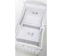 Piumone lettino Foppapedretti 9900279180 Piccoli Amici Set 3 pezzi