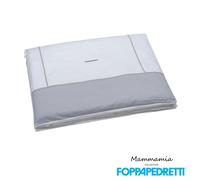 Foppapedretti - Piumotto Completo Piumone Sfoderabile per Lettino, Grigio