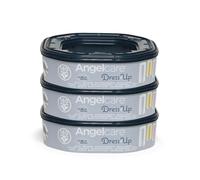Foppapedretti Ricarica Mangiapannolini Missk, 3 Ricariche (fino a 540 pannolini), trattiene cattivi odori con tecnologia brevettata EVOH 5 strati, trattamento antibatterico, 25% di plastica riciclata
