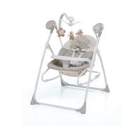 Foppapedretti Sdraietta Altalena Carillon, Dondolo Musicale con diverse Melodie, per Bambini dalla nascita a 9 Kg, Dispositivo di Movimento della seduta, Telecomando per attivazione a distanza, Puppy