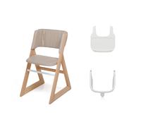 FOPPAPEDRETTI - Sedia Evolutiva Stile e Imbottito Special Caffè + Protezione e Vassoio