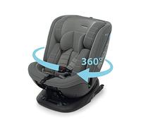 Foppapedretti Seggiolino Auto 0-36 Kg Isofix / 0M - 12 Anni / 40-150 cm / Gruppo 0+/1/2/3 Girevole a 360 Reclinabile colore grigio Clock i-Size
