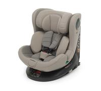 Foppapedretti FP360 Quick i-Size, Seduta Girevole a 360°, per bambini da 40 a 150 cm di altezza, 0-12 anni, conforme ECE R129, Fissaggio Dualfix (Isofix e non), Safe Body Protection, Desert