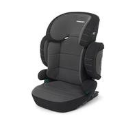 Foppapedretti Seggiolino Auto Open I-Size, per bambini da 100 a 150 cm di altezza, 3-12 anni, conforme ECE R129, Fissaggio Dualfix (Isofix e non), Protezione Impatti Laterali, Sfoderabile, Nero