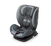 Foppapedretti Seggiolino Auto Reklino I-Size, per bambini da 76 a 150 cm di altezza, 15mesi-12 anni, conforme ECE R129, Fissaggio Dualfix (Isofix e non), Safe Body Protection, Comfort Kid Pad, Silver