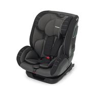 Foppapedretti Seggiolino Auto Run I-Size, per bambini da 76 a 150 cm di altezza, 15mesi-12 anni, conforme ECE R129, Fissaggio Dualfix (Isofix e non), Safe Body Protection, Comfort Kid Pad, Nero