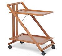 FOPPAPEDRETTISPRINT Carrello porta vivande Noce