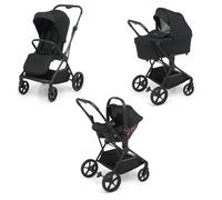 Foppapedretti Spritz I-Size, Sistema Modulare Combinato per Bambini, Navicella Passeggino e Seggiolino auto I-Size, Licorice